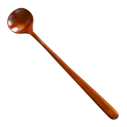 1/2Pcs Wooden Spoon Soup Spoon and Fork Eco Friendly Products