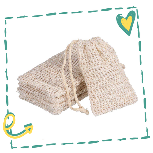 Soap Exfoliating Saver Bag - Set of 5